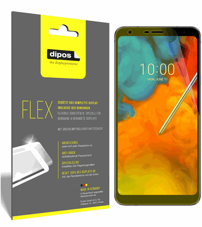 3x 3D Full Cover Schutzfolie für LG Q Stylus Alpha