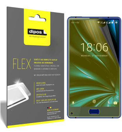 3x 3D Full Cover Schutzfolie für Doogee MIX Lite