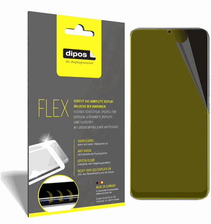 Klare Displayschutzfolie von dipos passend für Oppo Realme V3 5G, 100% Displayabdeckung und blasenfreie Montage