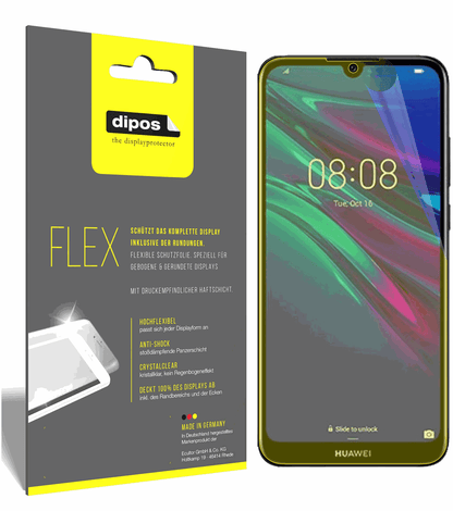 3x 3D Full Cover Schutzfolie für Huawei Y6 (2019)