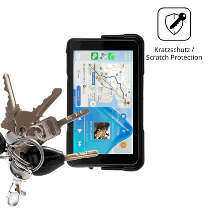 Schutz gegen Kratzer auf dem camechomotorrad carplay 5 zoll Glas durch Schlüssel oder Ähnliches