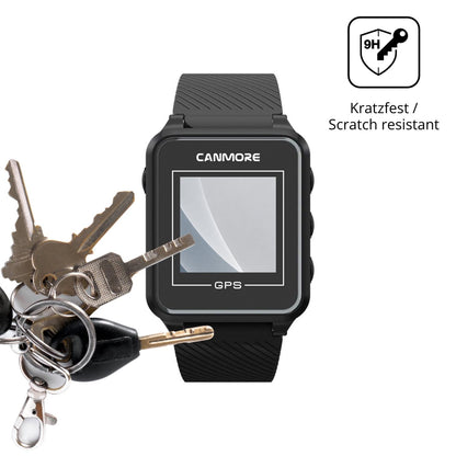 dipos Displayschutz für Canmore TW353, mattierte Oberfläche, robuste Festigkeit und perfekte Passform