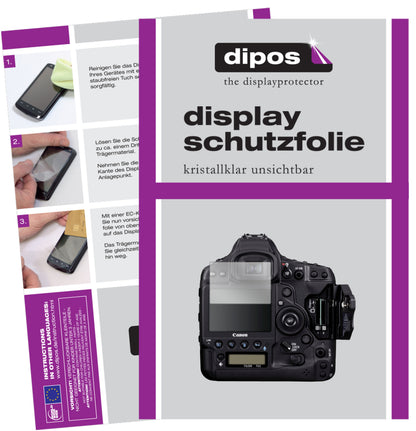5x Schutzfolie klar für Canon Eos 1DX Display-Schutzfolie