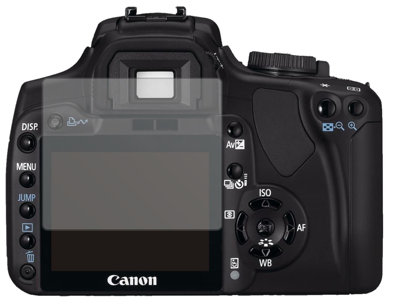 6x Schutzfolie matt für Canon EOS 400D Display-Schutzfolie