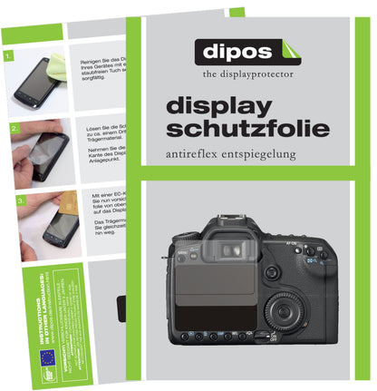 6x Schutzfolie matt für Canon Eos 50D Display-Schutzfolie