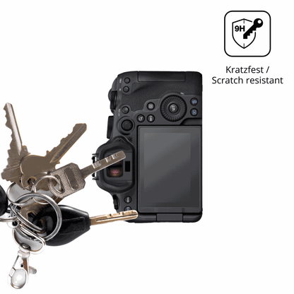dipos Displayschutz für Canon EOS R6 Mark II, mattierte Oberfläche, robuste Festigkeit und perfekte Passform