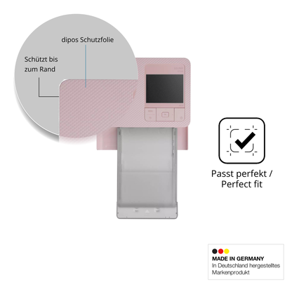 Schutz gegen Kratzer auf dem Canon Selphy CP1500 Mini Glas durch Schlüssel oder Ähnliches