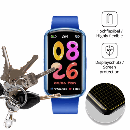 dipos Displayschutz für Cantaos Kids Smartwatch 1.47 Zoll, transparente Oberfläche, geringe Dicke und perfekte Passform