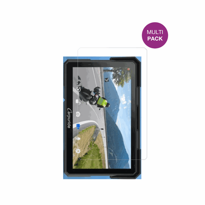 2x Schutzfolie klar für Carpuride W702 Plus 7 Zoll Display-Schutzfolie