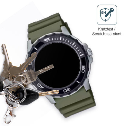 dipos Displayschutz für Casio MTD-125D, mattierte Oberfläche, robuste Festigkeit und perfekte Passform