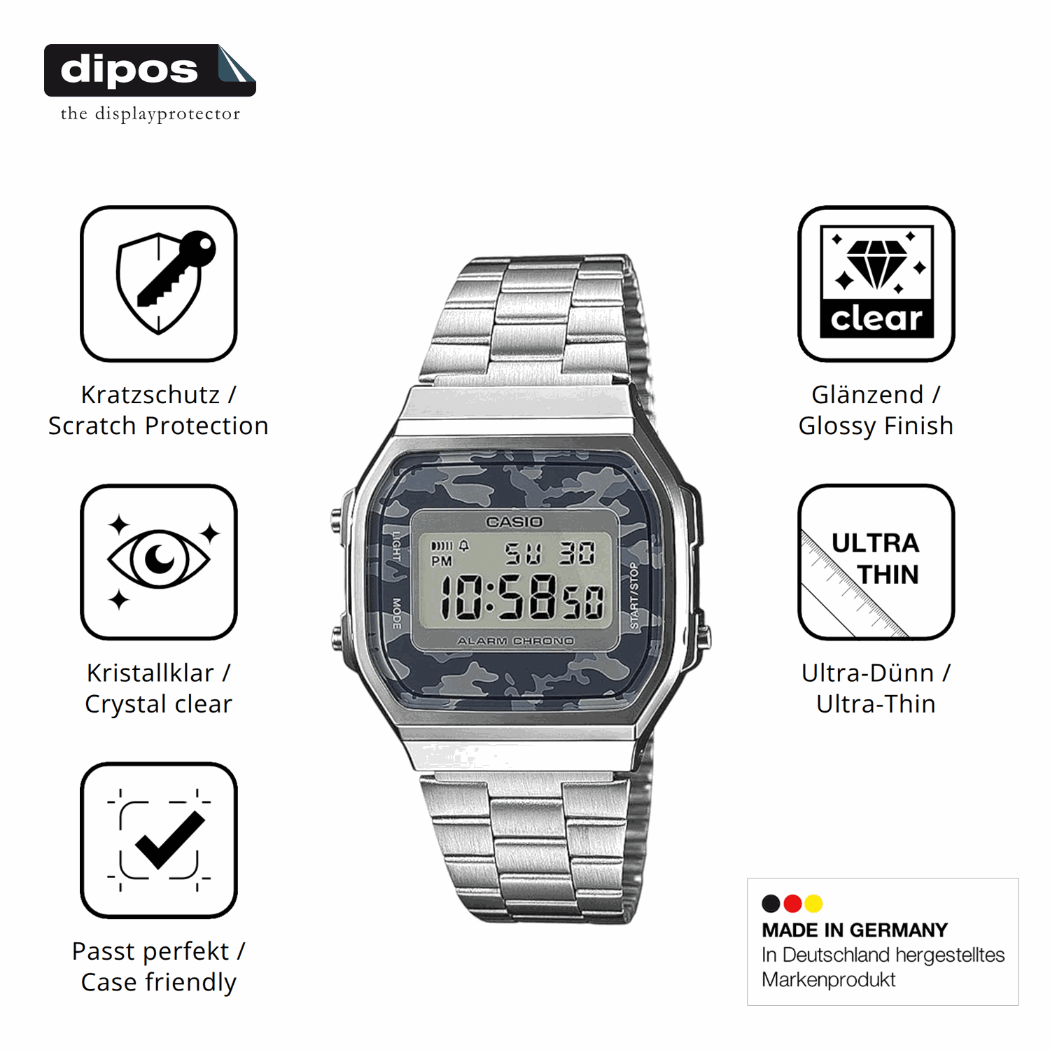 Displayschutz hergestellt in Deutschland, h�chste Qualit�t made in Germany