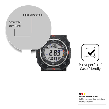 Schutzglasfolie mit optimaler Passform, zur Verwendung mit Hüllen geeignet