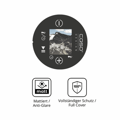 2x Full Cover Schutzfolie matt für Caso Sous Vide Stick 1310