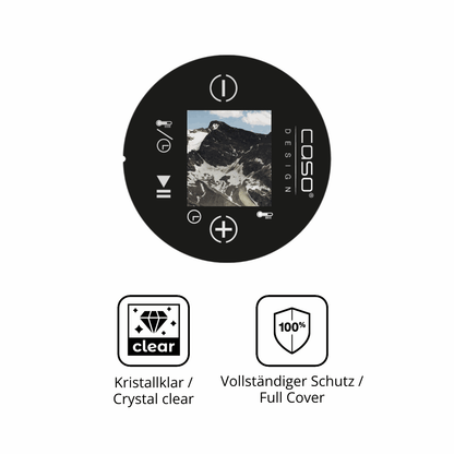 2x 3D Full Cover Schutzfolie für Caso Sous Vide Stick 1310
