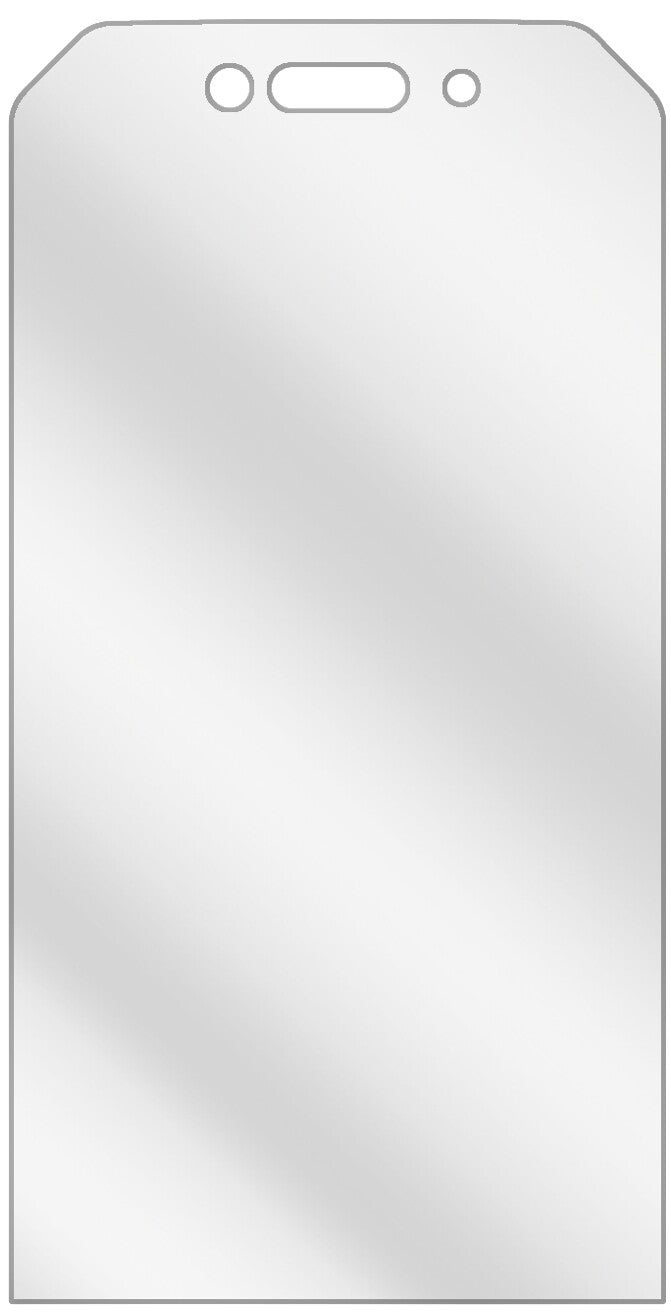 dipos Displayschutz für CAT S48c, transparente Oberfläche, geringe Dicke und perfekte Passform