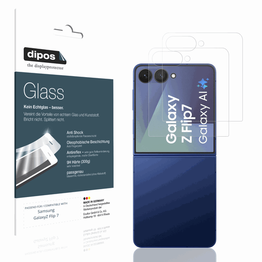2x 9H Schutzfolie matt für Samsung GalaxyZ Flip 7 Panzerfolie