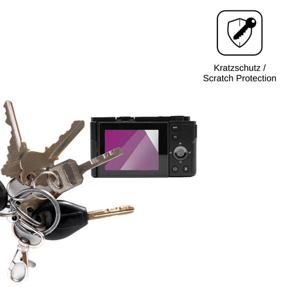 4x Schutzfolie klar für AgfaPhoto Realishot C130 Display-Schutzfolie
