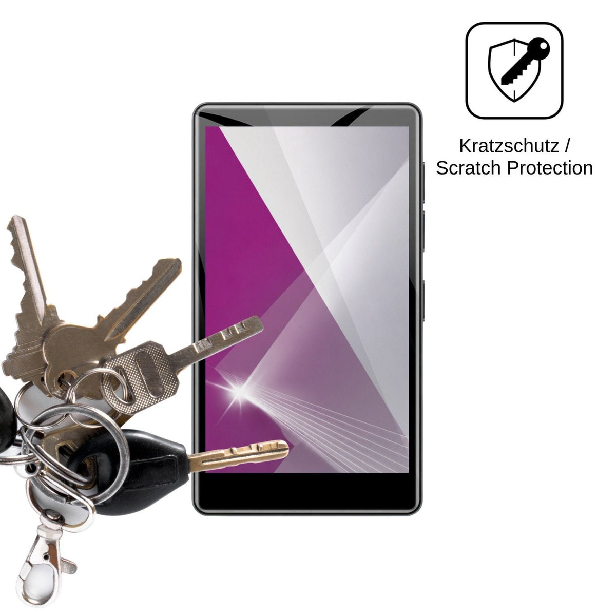 4x Schutzfolie klar für AGXOV M11 Display-Schutzfolie