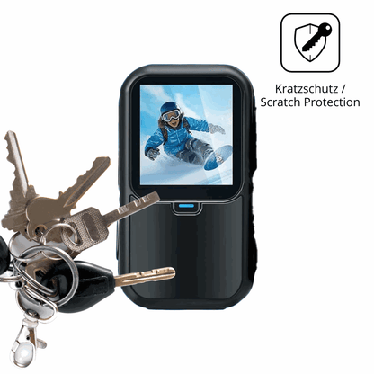 Schutz gegen Kratzer auf dem AIKER ActionCam 4K G4MJ4YP8 Glas durch Schlüssel oder Ähnliches