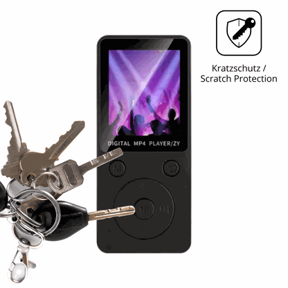 Schutz gegen Kratzer auf dem Aivane S11 MP3-Player Glas durch Schlüssel oder Ähnliches
