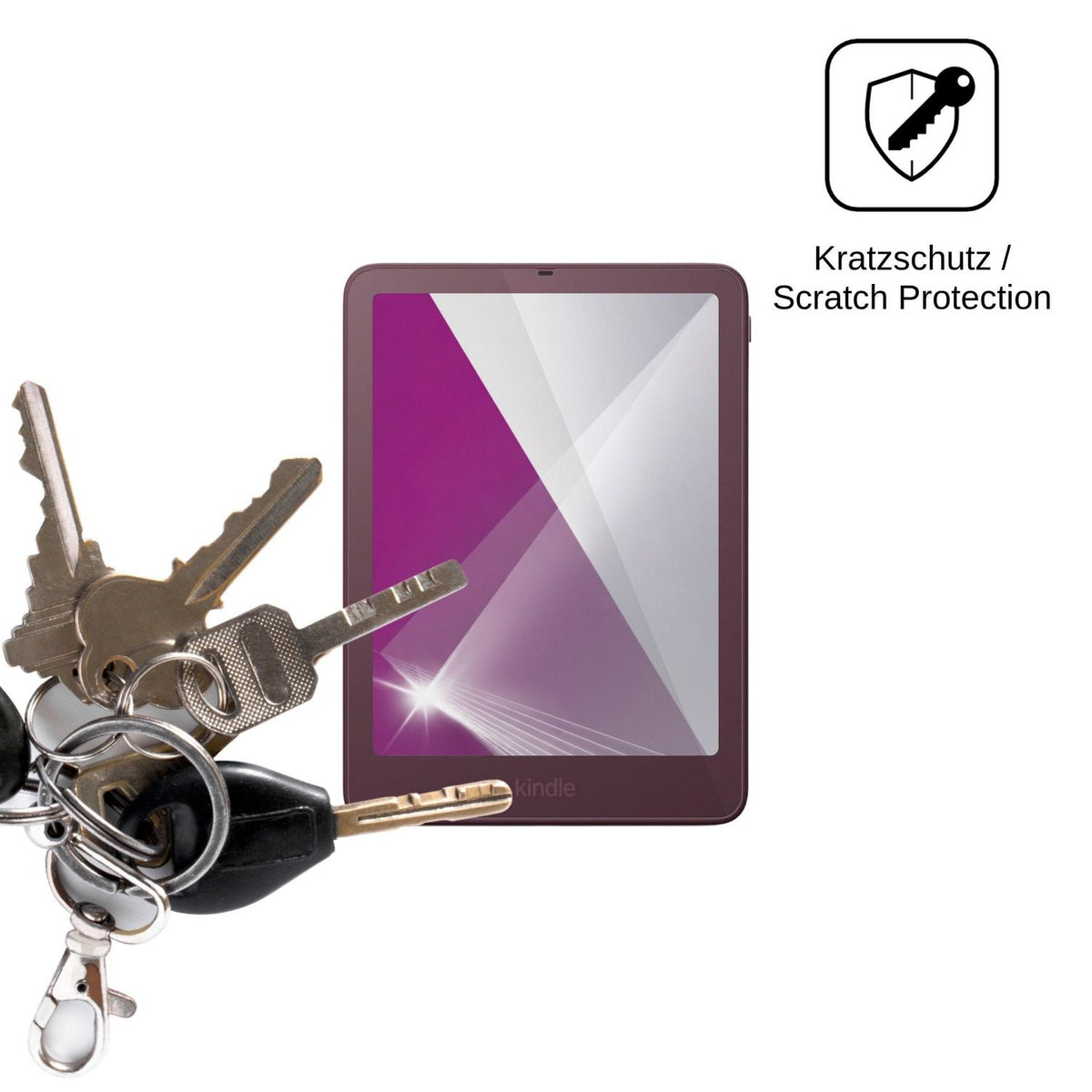 2x Schutzfolie klar für Amazon Kindle Colorsoft Signature Edition 2026 Display-Schutzfolie