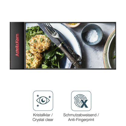 Schutz gegen Kratzer auf dem Astell Kern ACRO CA1000T Glas durch Schlüssel oder Ähnliches