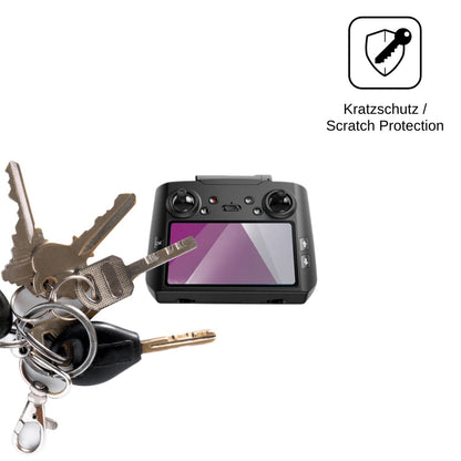 2x Schutzfolie klar für AVIALOGIC G10 Remote Display-Schutzfolie