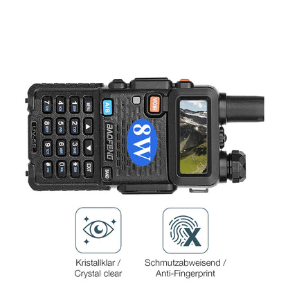 Flexible TPU-Folie passend zugeschnitten für BAOFENG BF UV-5R, vollständige Abdeckung