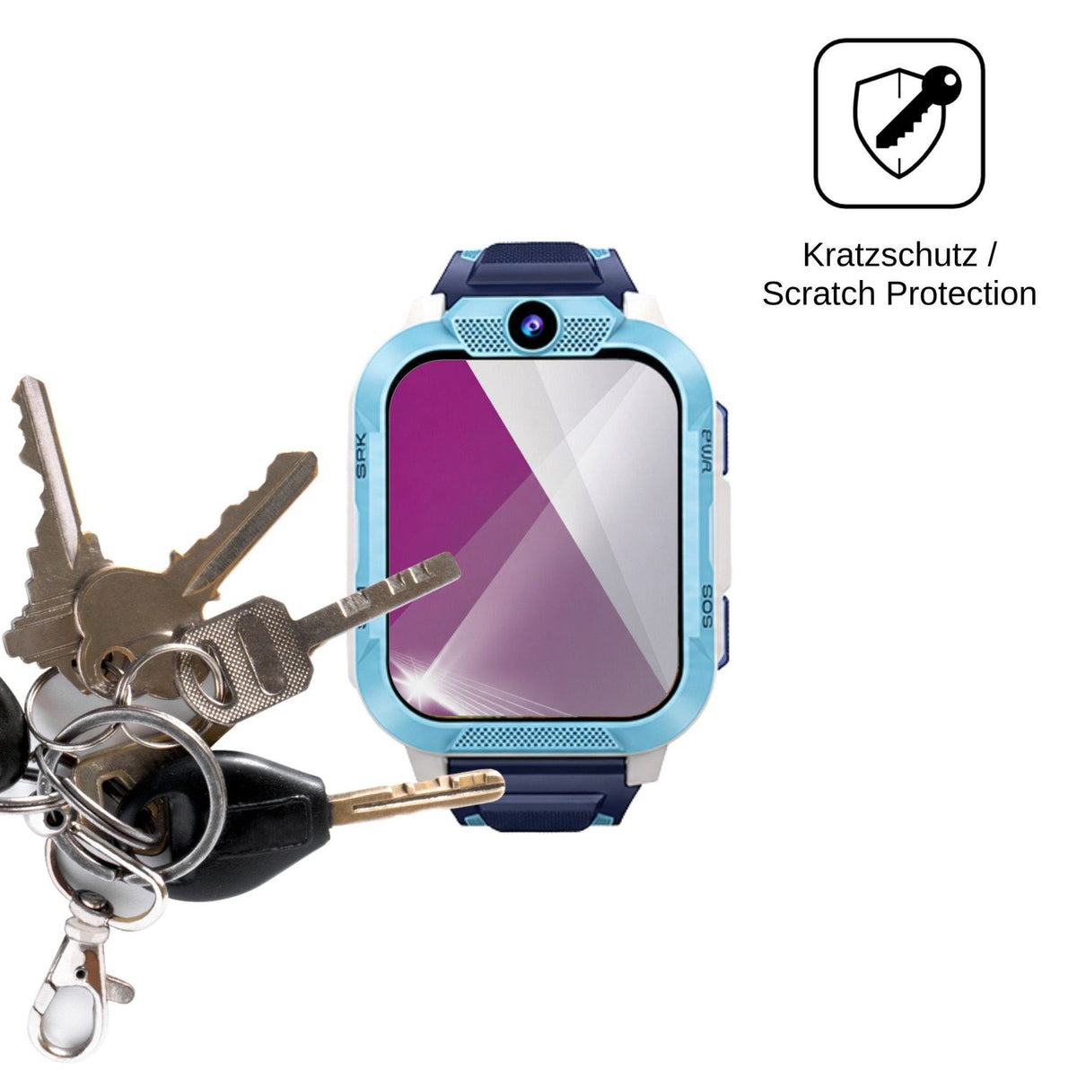 6x Schutzfolie klar für Blackview Z40 Pro Display-Schutzfolie