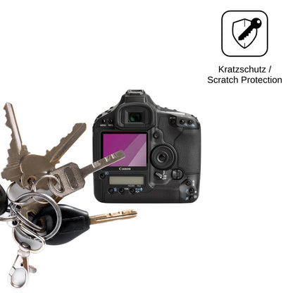 4x Schutzfolie klar für Canon EOS 1D 1Ds 1Dn Display-Schutzfolie