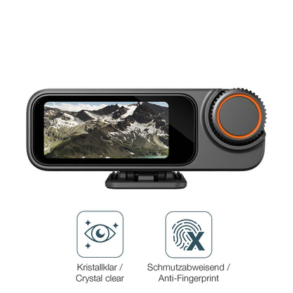 Schutz gegen Kratzer auf dem DJI Mic 3 Receiver Glas durch Schlüssel oder Ähnliches