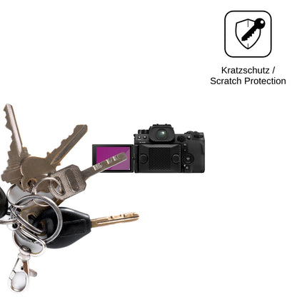 4x Schutzfolie klar für Fujifilm X-H2 Display-Schutzfolie