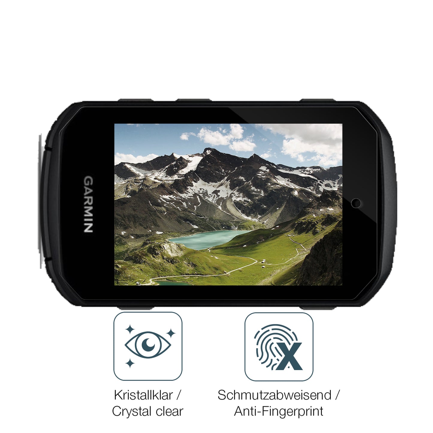 Flexible TPU-Folie passend zugeschnitten für Garmin Edge 550, vollständige Abdeckung