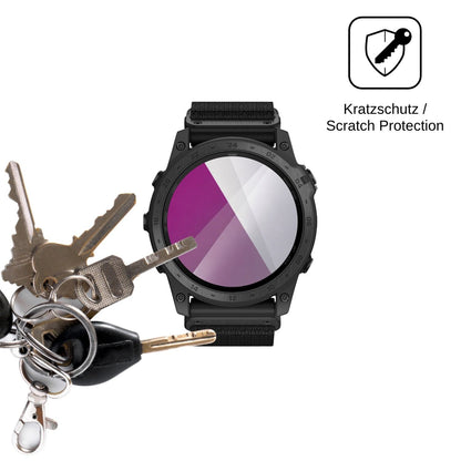 6x Schutzfolie klar für Garmin tactix 7 Pro Ballistics Edition Display-Schutzfolie