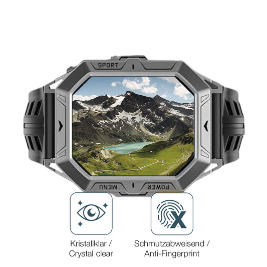 Flexible TPU-Folie passend zugeschnitten für HIRREO TX1 2.13 Zoll, vollständige Abdeckung