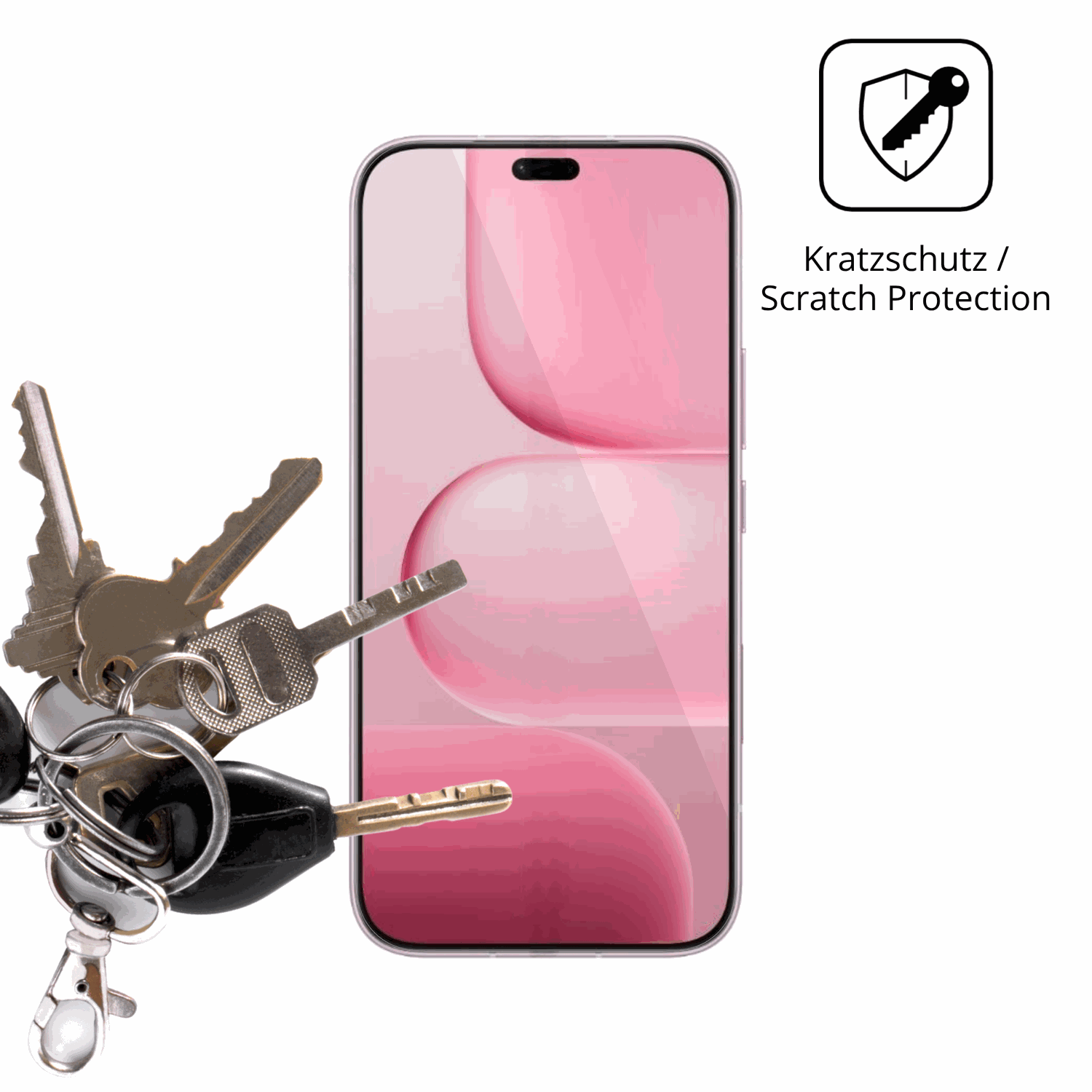 Schutz gegen Kratzer auf dem Honor X80i Glas durch Schlüssel oder Ähnliches