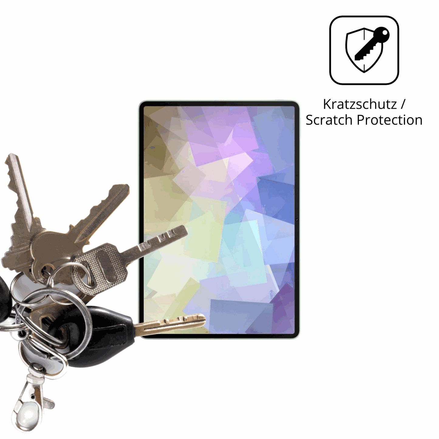 Schutz gegen Kratzer auf dem Huawei MatePad 11.5 S 2026 Glas durch Schl�ssel oder �hnliches