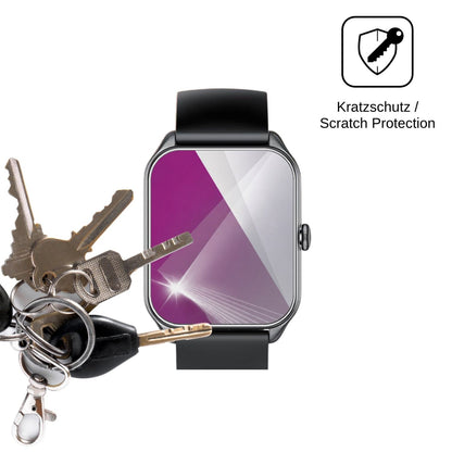 6x Schutzfolie klar für IKT JX637 Display-Schutzfolie