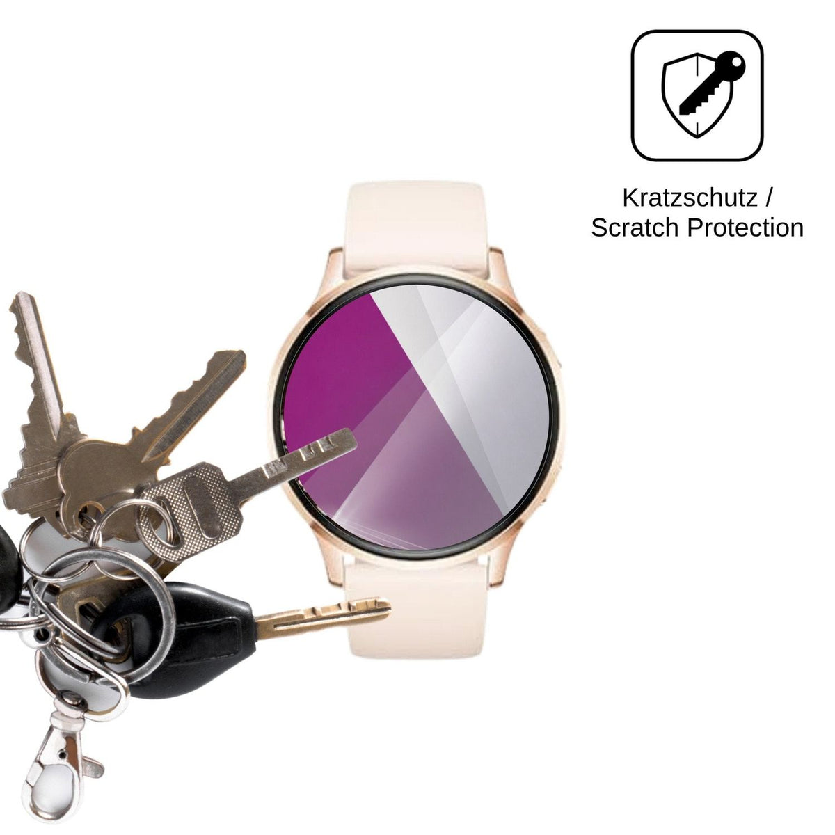 6x Schutzfolie klar für LIGE FV25-D Display-Schutzfolie
