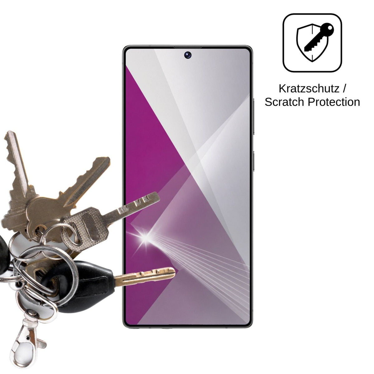 4x Schutzfolie klar für Maustron G26 Ultra Display-Schutzfolie