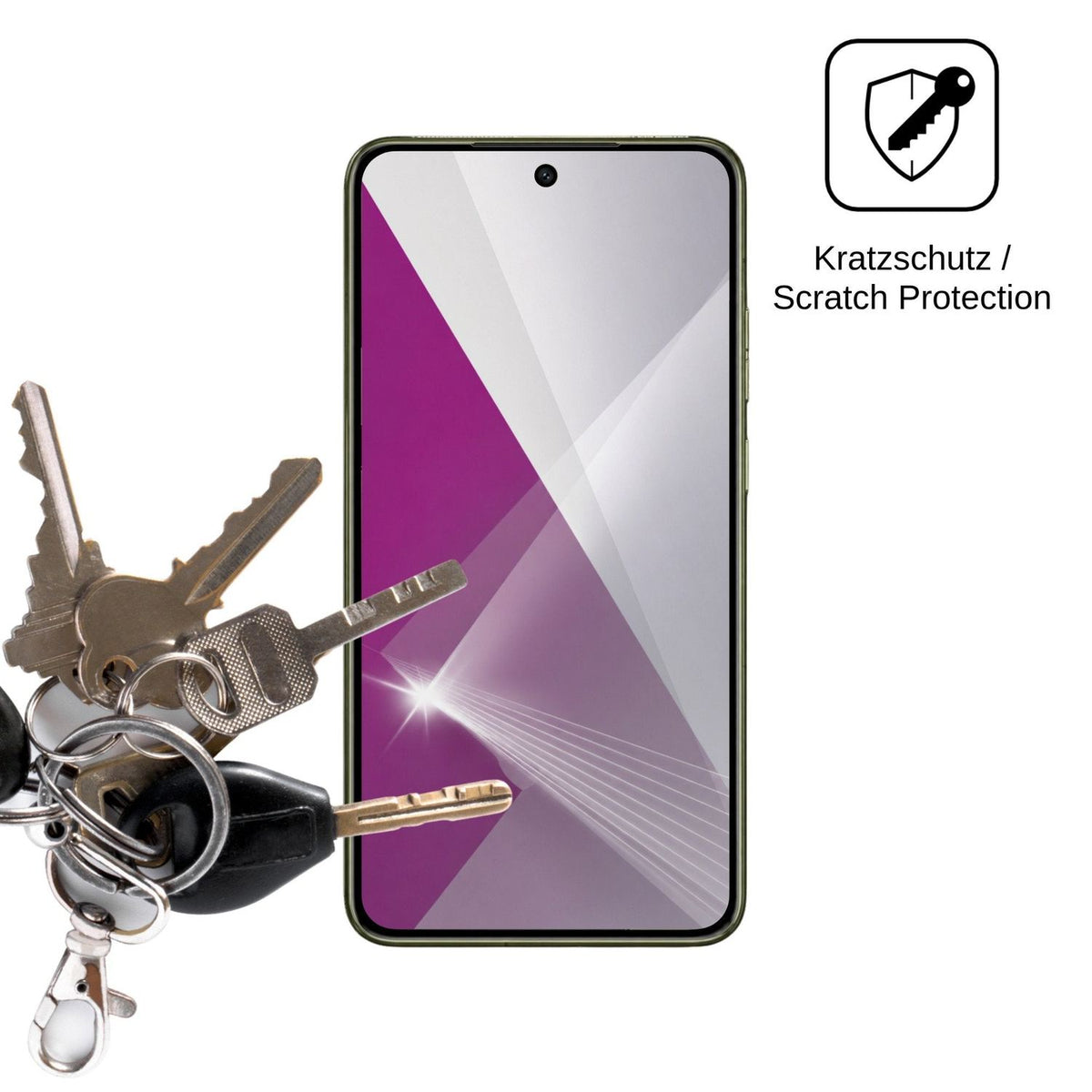 4x Schutzfolie klar für Motorola Signature 27 Display-Schutzfolie