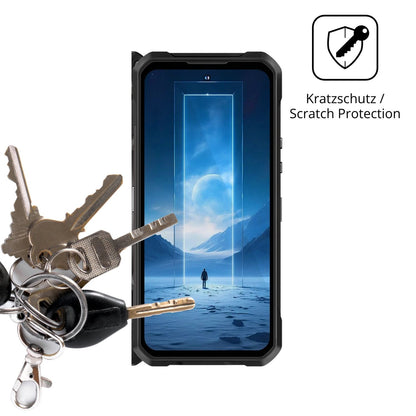 Schutz gegen Kratzer auf dem Oukitel WP61 Ti Glas durch Schlüssel oder Ähnliches