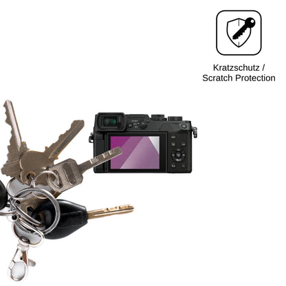 4x Schutzfolie klar für Panasonic Lumix DMC-GX8 Display-Schutzfolie