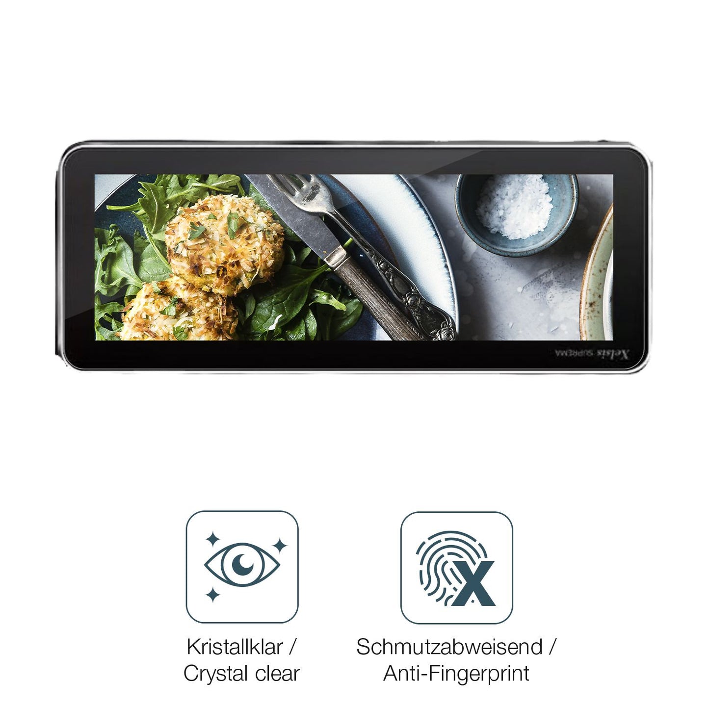 Flexible TPU-Folie passend zugeschnitten für Philips Saeco Xelsis Suprema, vollständige Abdeckung