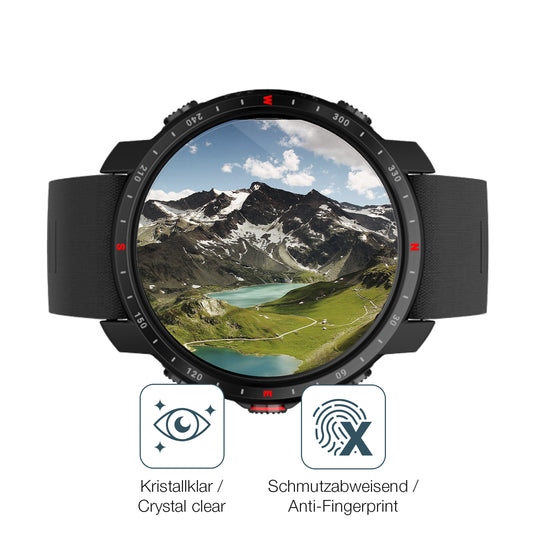 Flexible TPU-Folie passend zugeschnitten für Polar Grit X, vollständige Abdeckung