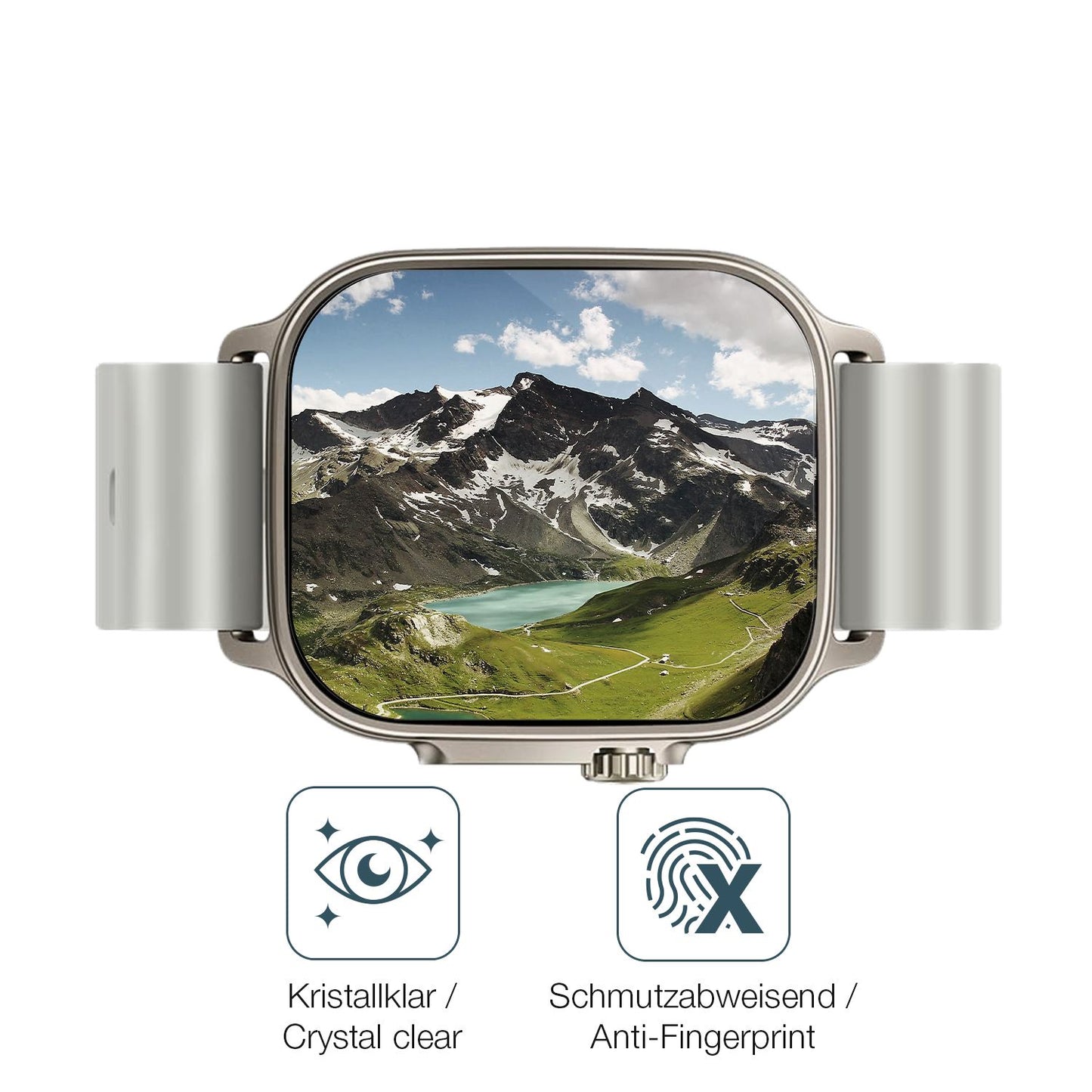 Flexible TPU-Folie passend zugeschnitten für Realme Watch 5, vollständige Abdeckung