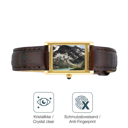 Schutz gegen Kratzer auf dem Seiko SWR066P1 Glas durch Schlüssel oder Ähnliches