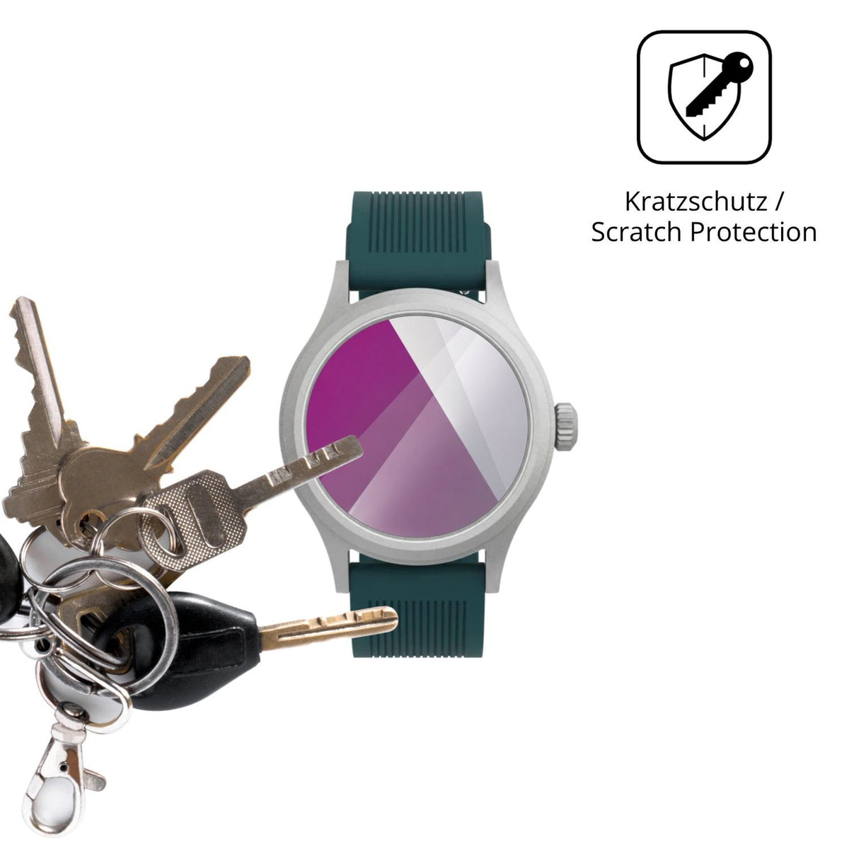 Schutz gegen Kratzer auf dem Timex Peanuts x Expedition Scout Glas durch Schlüssel oder Ähnliches