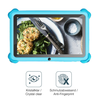Flexible TPU-Folie passend zugeschnitten für zcobro KIDS710 7 Zoll, vollständige Abdeckung