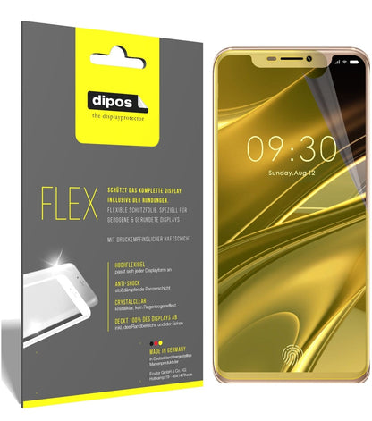 2x 3D Full Cover Schutzfolie für Doogee V